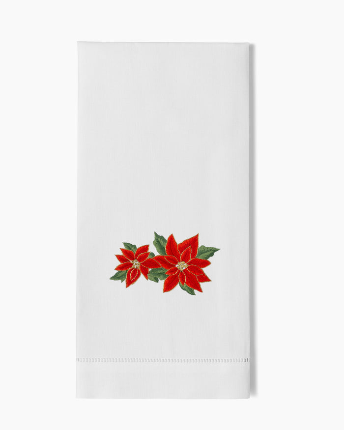 Poinsettias Towel