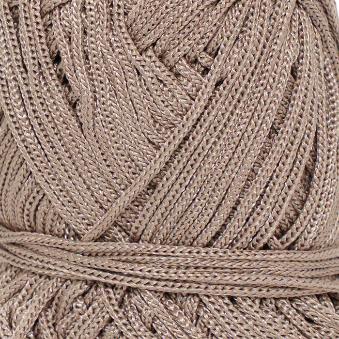 Poly 1mm Braided Cord - Sand Color