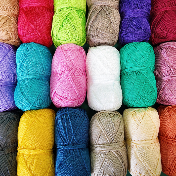 Poly 1mm Braided Cord - Sand Color