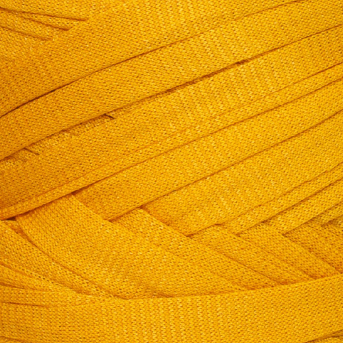 Poly T-Shirt Yarn Mustard Color
