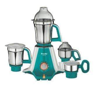 Preethi Aries Mixer Grinder Green 750-watts, 4-Jars (MG-216) - KITCHEN MART