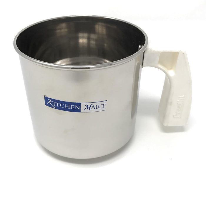 Preethi replacement steel jug with black handle for coffee maker