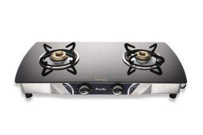 Preethi Streak - 2B Glass Top Gas Stove - Smart Ignition GTG - 009 - KITCHEN MART