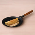 Premium CASTrong Cast Iron Dosa Tawa with Wooden Handle 28.2cm, Pre-seasoned, Naturally Nonstick, 100% Pure, Toxin-free, 2kg