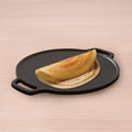 Premium CASTrong Cast Iron Double Handle Tawa 30.1cm, Pre-seasoned, Naturally Nonstick, 100% Pure, Toxin-free 3kg