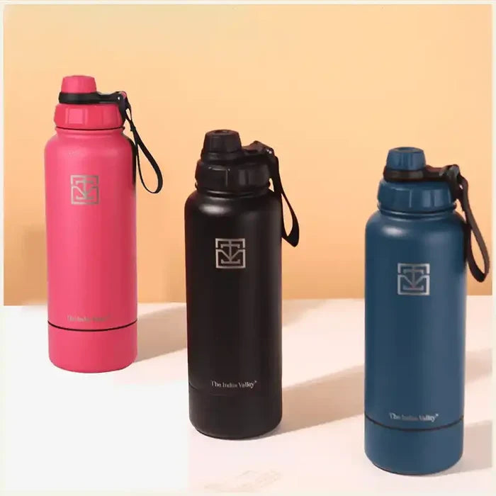 Premium Stainless Steel Vacuum Insulated Water Bottle 900 ml Flask, Storage Container, Hot & Cold