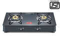 Prestige Marvel Plus Glass 2 Burner Gas Stove (Black) (ISI Certified) - KITCHEN MART