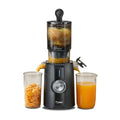 Prestige Natura 200W Cold Press Slow Juicer in black with wide 105mm chute