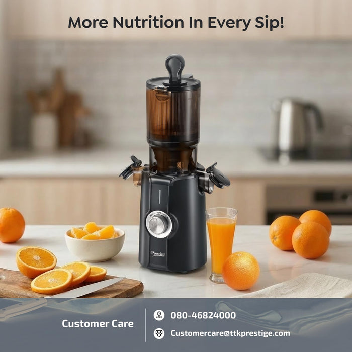 Prestige Natura juicer making fresh almond milk and plant-based nut milk at home