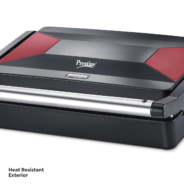 Prestige PEG 6.0 Electric Grill 1000 W, Black