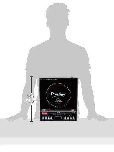 Prestige PIC 3.1 V3 2000-Watt Induction Cooktop with Touch Panel (Black) - KITCHEN MART