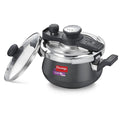 Prestige Svachh Clip-on Mini Hard Anadoised 3 Litre Pressure Handi - KITCHEN MART