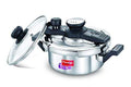 Prestige Svachh Clip-on Mini Stainless Steel 2 Litre Pressure Cooker - KITCHEN MART