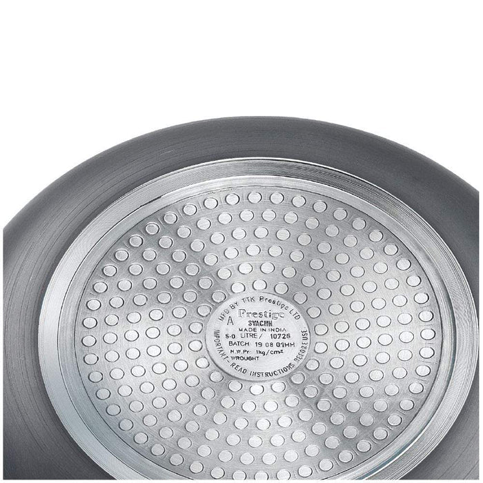 Prestige Svachh Induction Base Hard Anadoised Pressure Cooker 3.5 Litre - KITCHEN MART