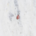Strawberry Quartz (15mm) on Sterling Silver Ring