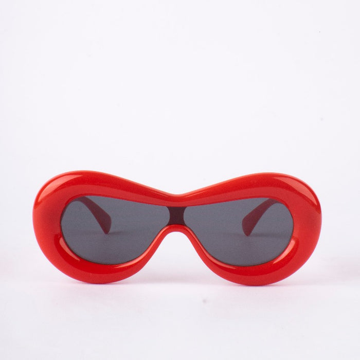 Racer Red Groovy Glare Kids' Sunglasses