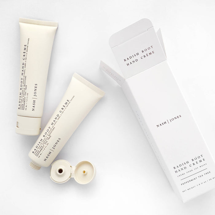 Radish Root Hand Crème: Clean Ingredients for hands/cuticles
