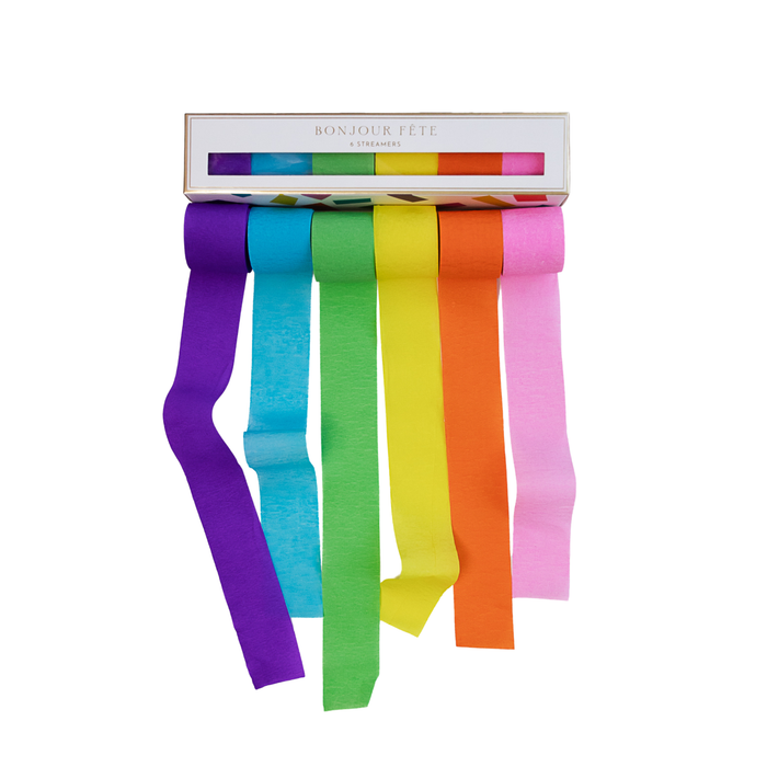 Rainbow Streamers
