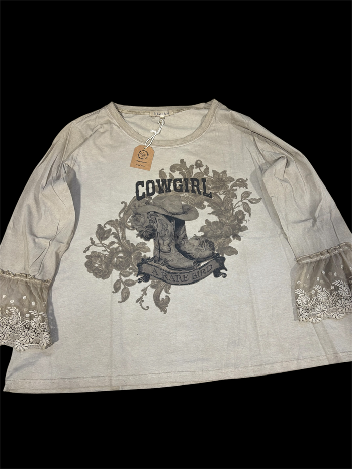Rare Bird Cowgirl Shirt
