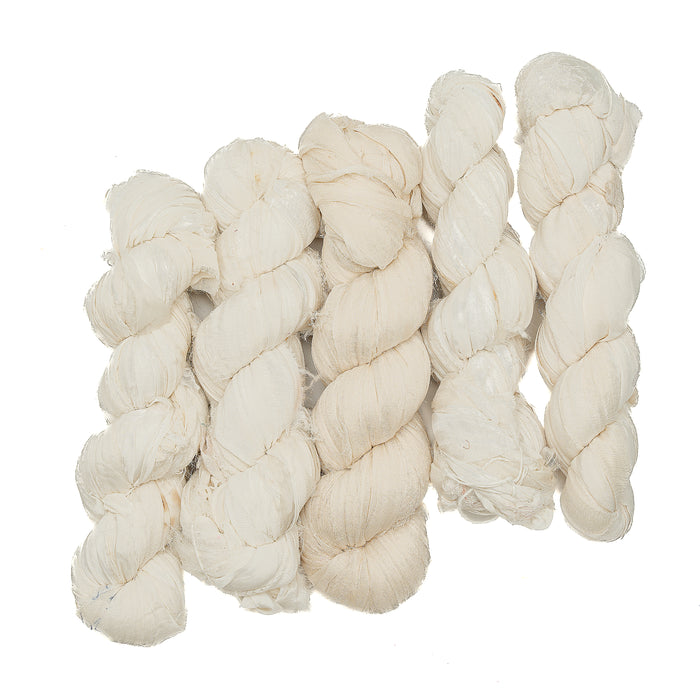 Recycled Silk Chiffon Ribbon