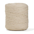 Recycled T-Shirt Fabric Yarn - Almond Color