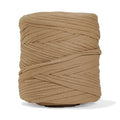 Recycled T-Shirt Fabric Yarn - Mocha Color