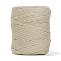 Recycled T-Shirt Fabric Yarn - Oat Color