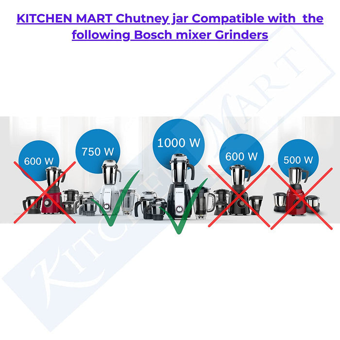 REPLACEMENT Bosch Mixer Chutney Jar Body Only