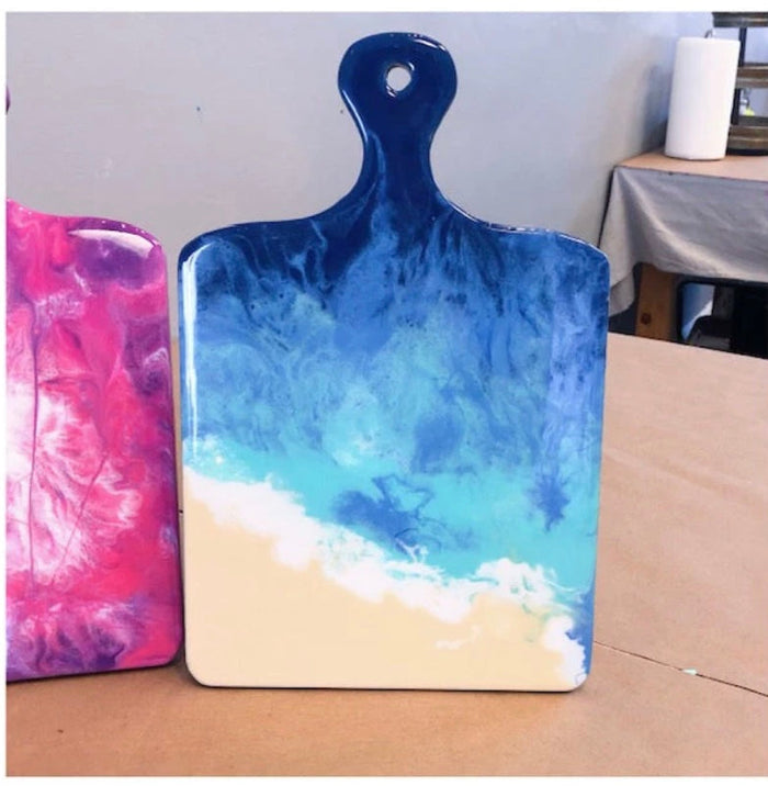 RESIN ART TRAYS & BOARDS WORKSHOP