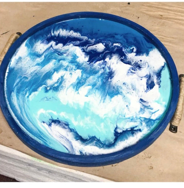 RESIN ART TRAYS & BOARDS WORKSHOP