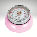 "Retro" Kitchen Timer, Pink, 2.75” x 1.25"