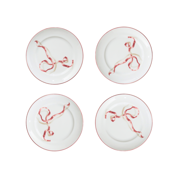 Ribbon Dessert Plate
