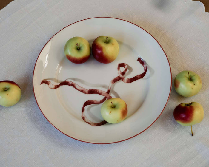 Ribbon Dessert Plate