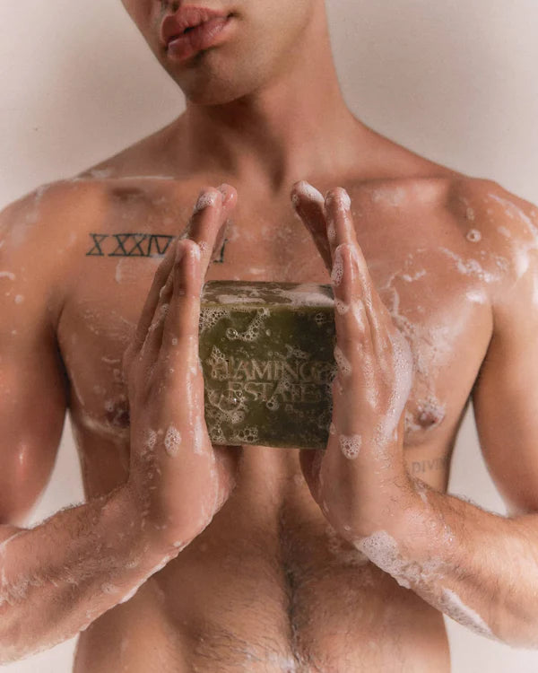 Rosemary Green Leaf Parsley Soap Brick