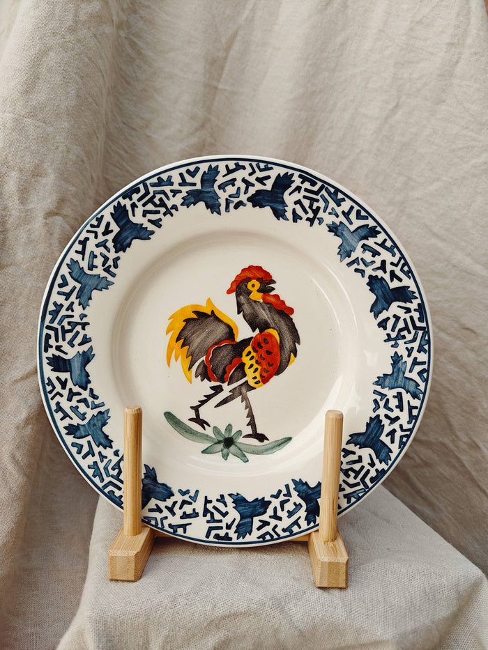 Rustic Plates, Hand-painted