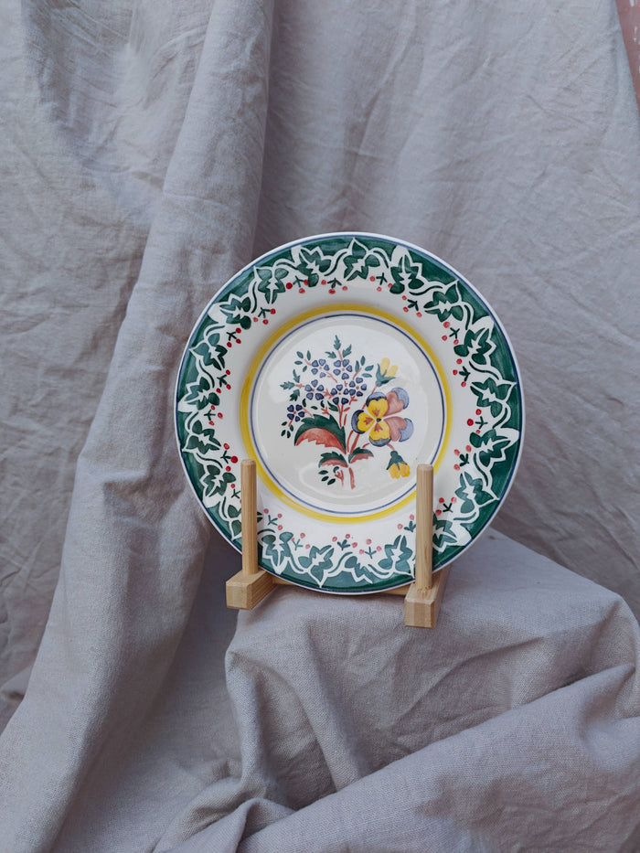Rustic Plates, Hand-painted