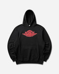 Nike Jordan M J Sm Flc Hoodie Black/White/University Red Sweatshirts Hoodies FV4718-010