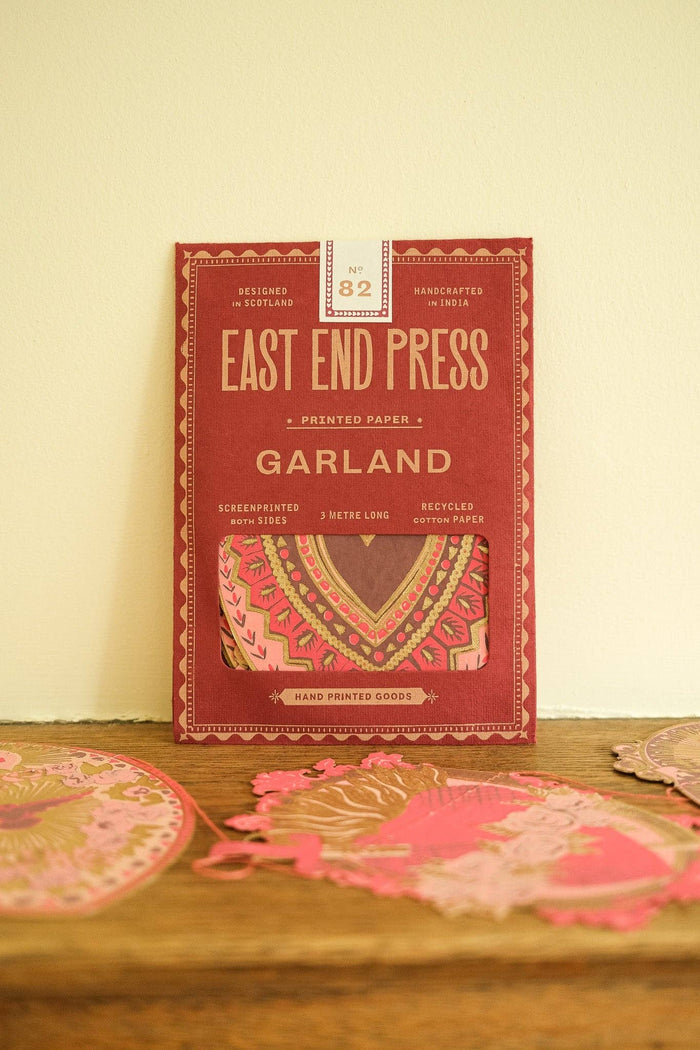 SAINT VALENTINE SEWN GARLAND