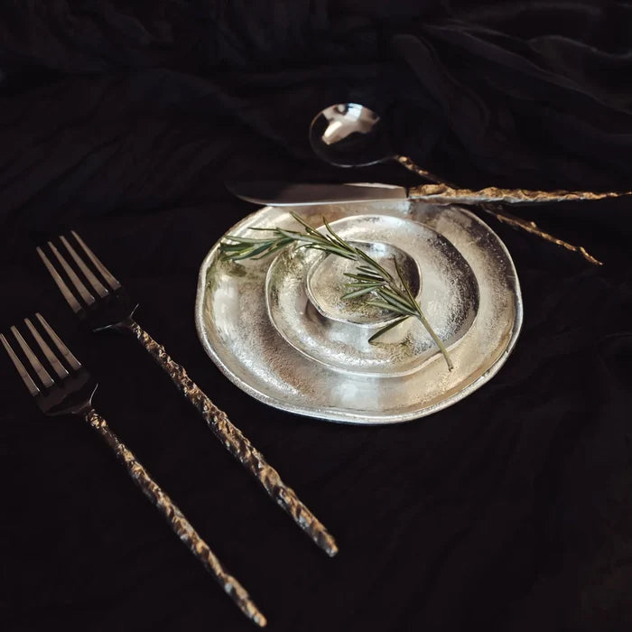 Salad Plate, Chrome
