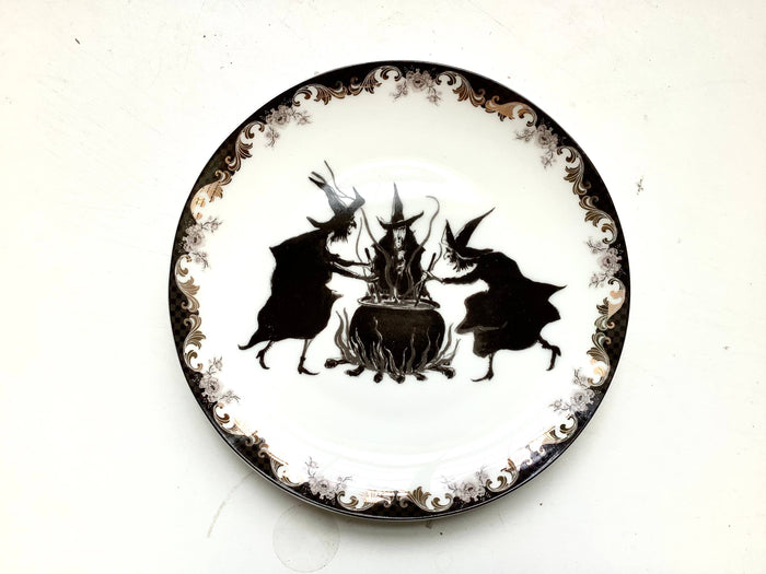 Salem Witch Plate