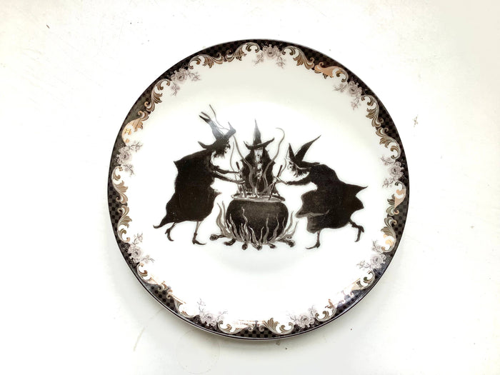 Salem Witch Plate
