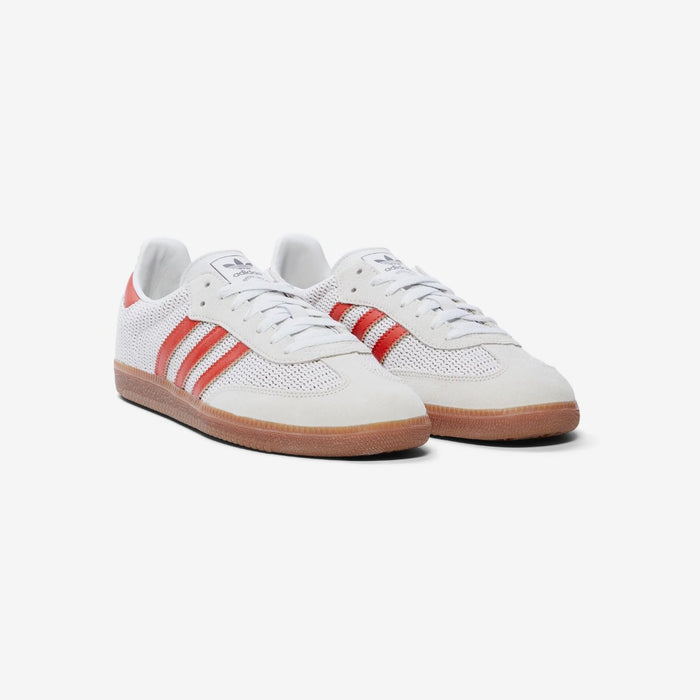 Adidas Samba OG Crystal White Preloved Red Gum