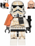 Sandtrooper Squad Leader (Captain) - Dual Molded Helmet, Orange Pauldron