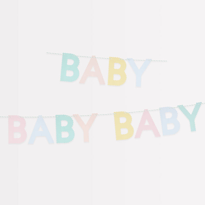 Scallop Edge Baby Garland