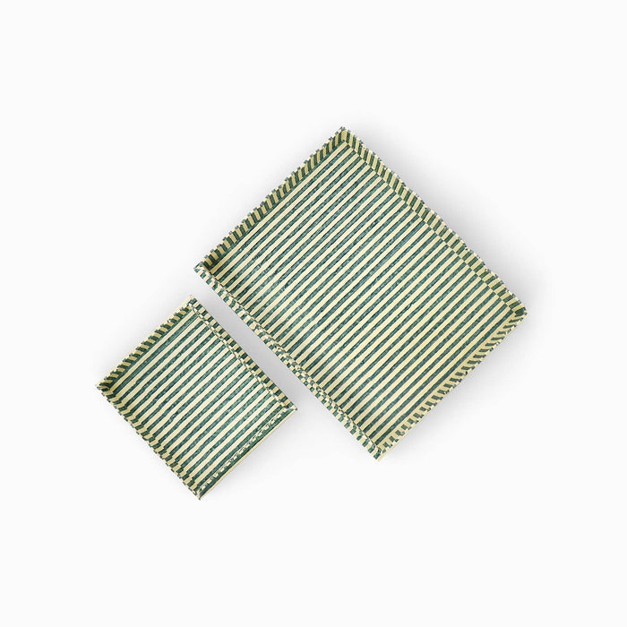 Scallop Tray , Blue/Brown