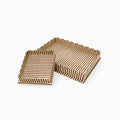 Scallop Tray , Yellow/Brown