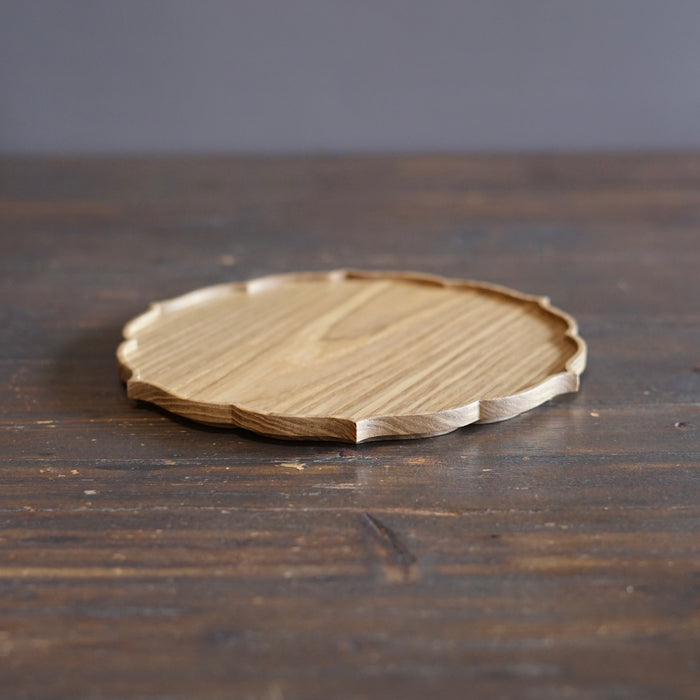 Scalloped Tea Tray #F21-119-02C