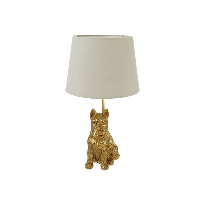Scottie Shaped Table Lamp