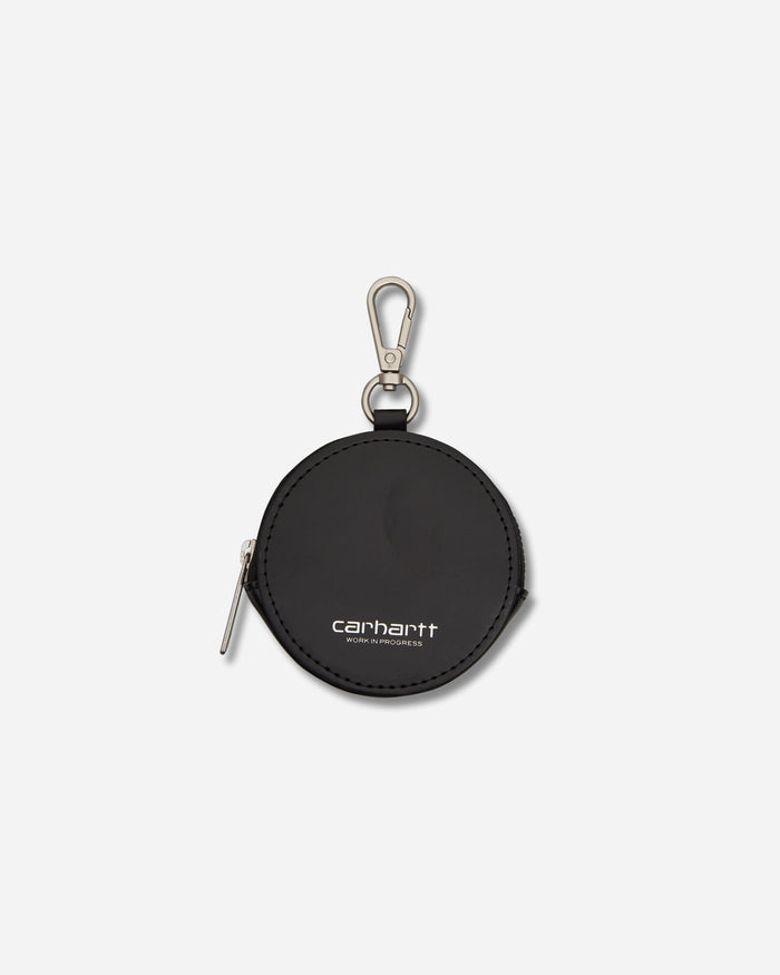 Carhartt WIP Script Coin Wallet Black/Silver Wallets and Cardholders Wallets I036887 0M4XX