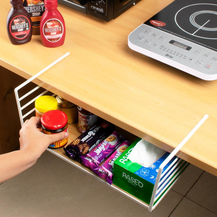 ShelfMax Storage Caddy & Under-Shelf Organiser